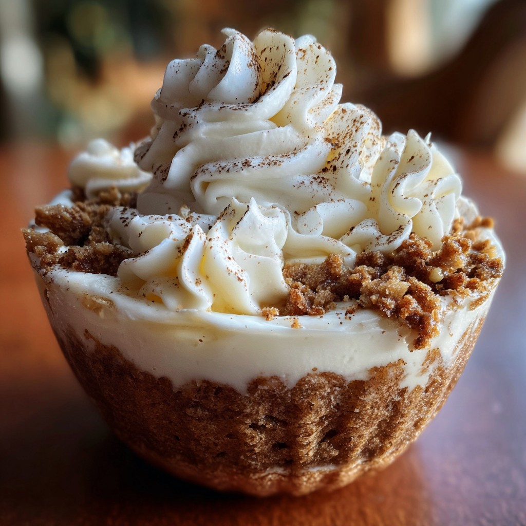 Christmas Gingerbread Pudding Cups – Cozy, Creamy & Spiced Just Right