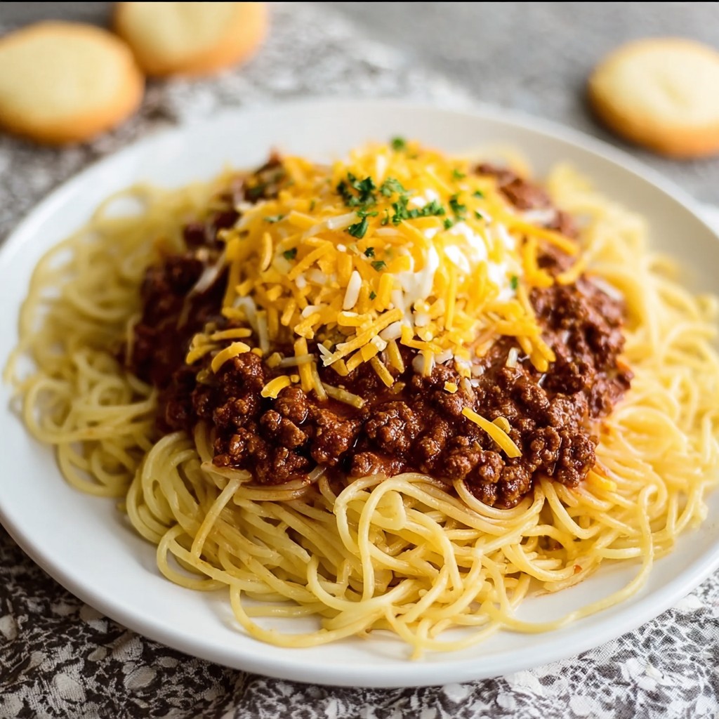 Cincinnati Chili Spaghetti Recipe