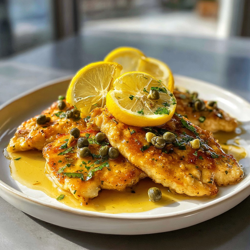 Easy Lemon Chicken Piccata