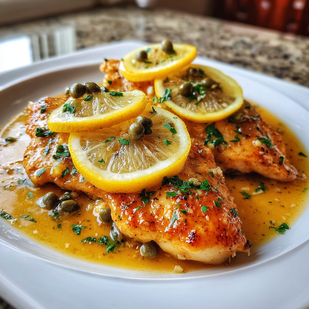 Easy Lemon Chicken Piccata