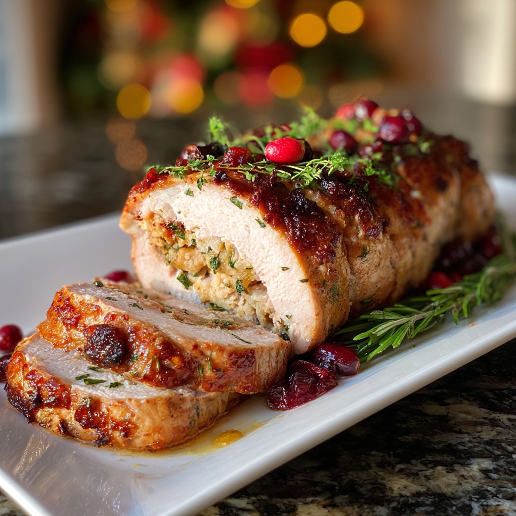 Easy Stuffed Pork Tenderloin Recipe – Perfect for Christmas Dinner