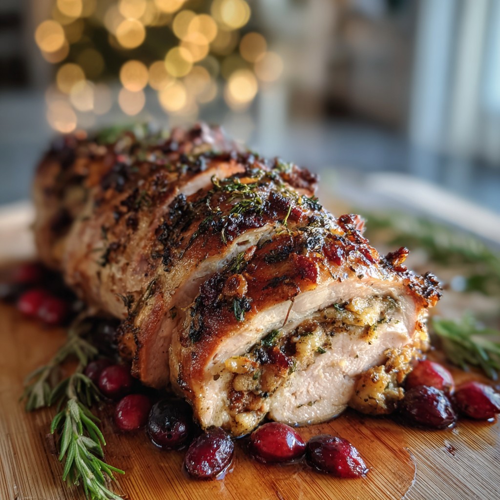 Easy Stuffed Pork Tenderloin Recipe – Perfect for Christmas Dinner
