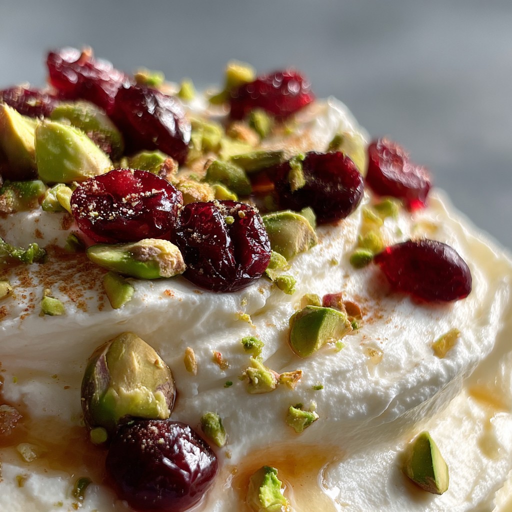 Holiday Feta Dip with Cranberries, Honey & Pistachios – No-Cook Crowd Favorite