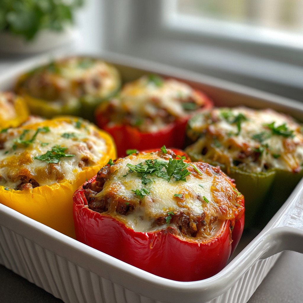 Mexican Stuffed Bell Peppers Recipe