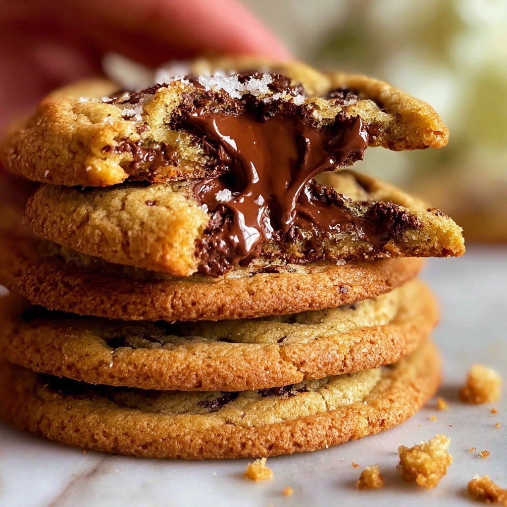 Nutella Stuffed Cookies Recipe