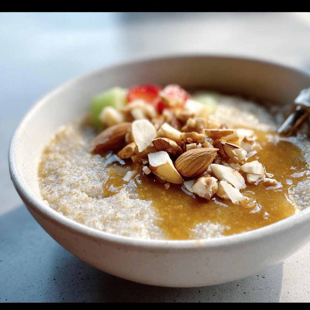 Creamy Quinoa Porridge – A High-Protein Oatmeal Alternative
