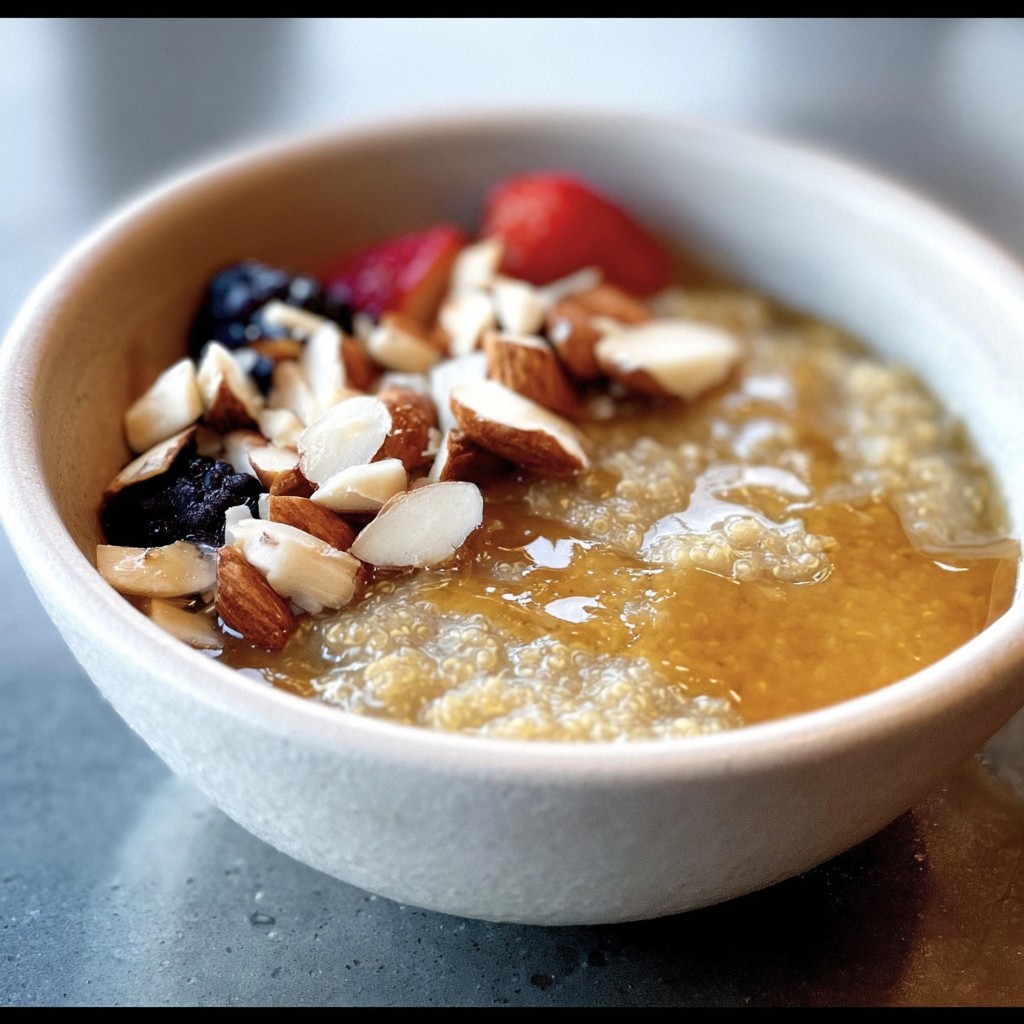 Creamy Quinoa Porridge – A High-Protein Oatmeal Alternative
