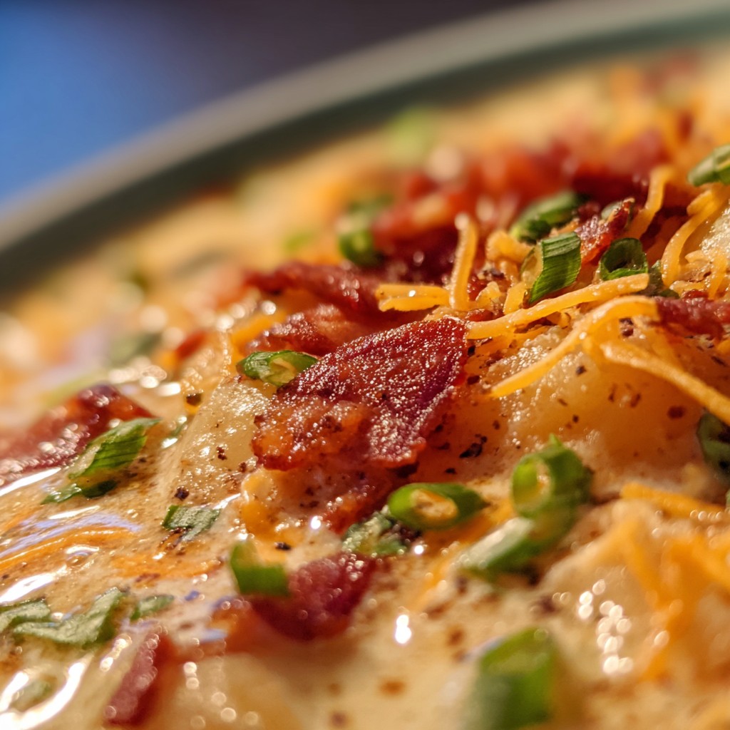 Crock Pot Crack Potato Soup – Creamy, Cheesy & Totally Addictive!