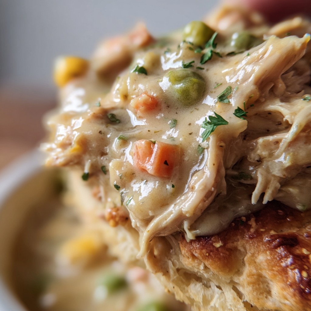 Crockpot Chicken Pot Pie – Easiest Weeknight Comfort Meal