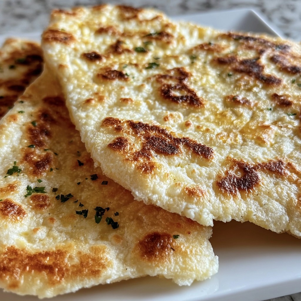 Easy Cottage Cheese Flatbread – Just 3 Ingredients!