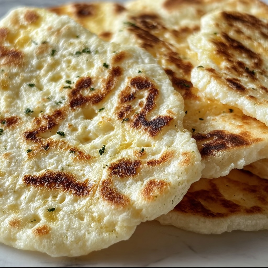 Easy Cottage Cheese Flatbread – Just 3 Ingredients!