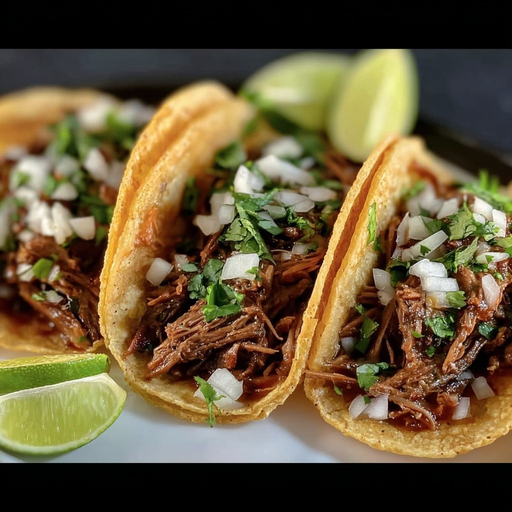 Easy Crock Pot Street Tacos recipe
