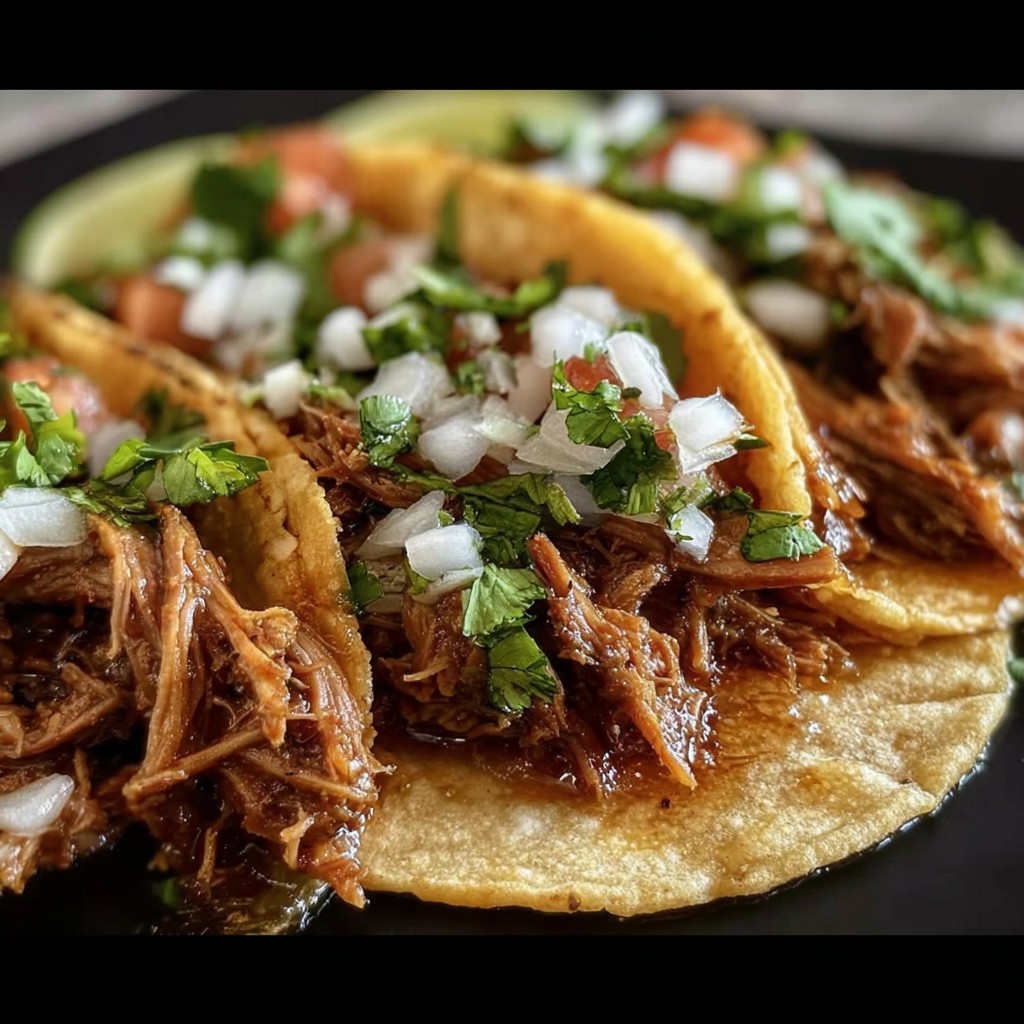 Easy Crock Pot Street Tacos recipe