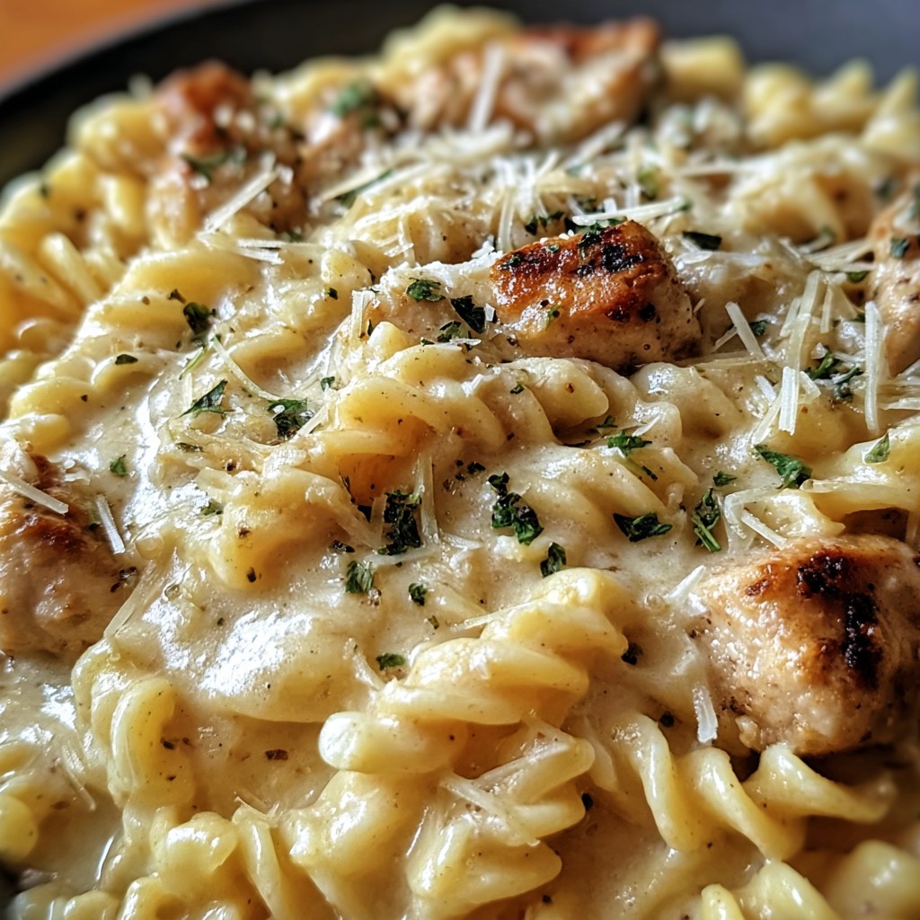 Easy Parmesan Chicken Pasta