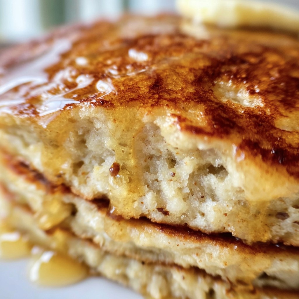 Flourless Apple Pancakes – With Oats & Cinnamon