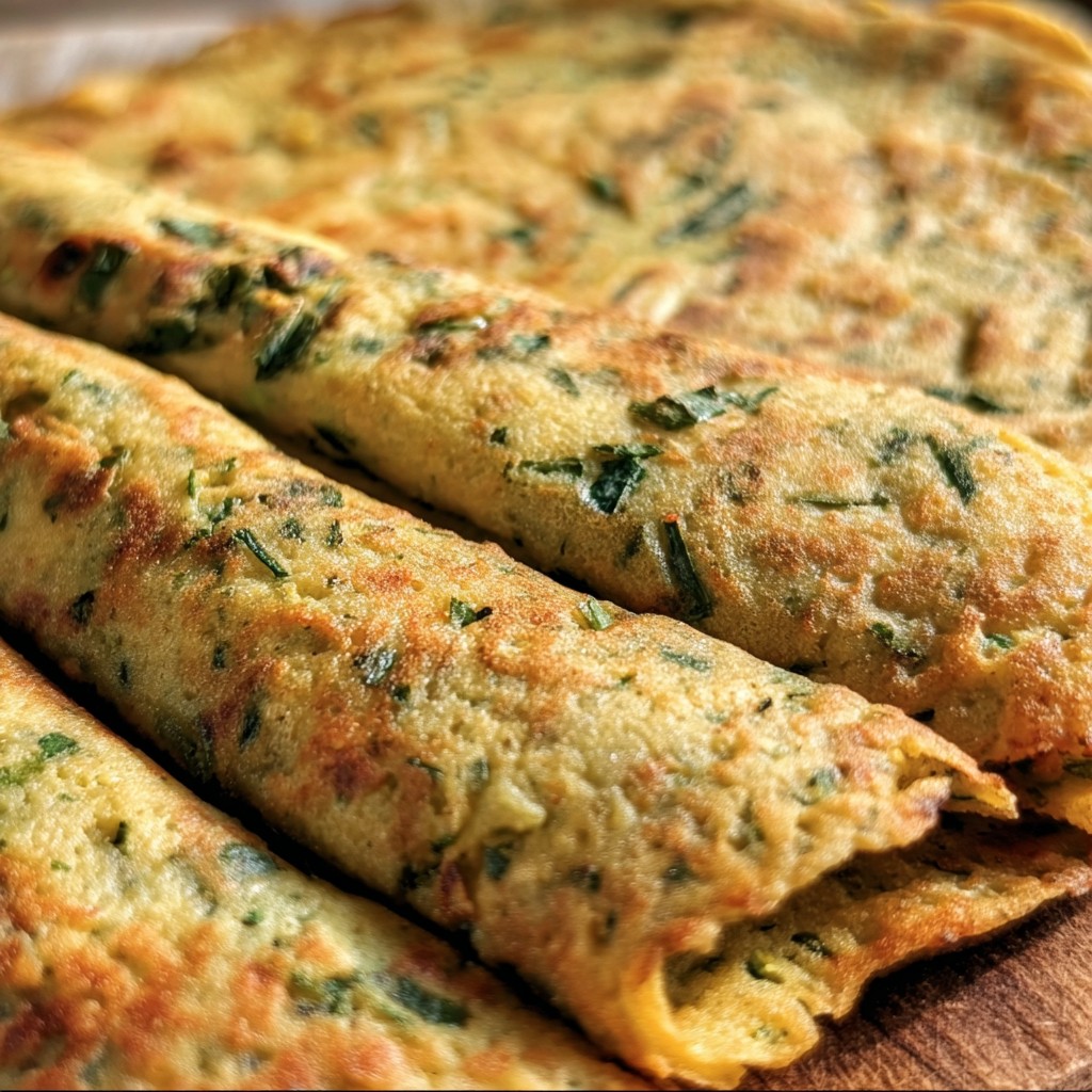 Savory Chickpea Pancakes (Pudla) – Vegan & Flavor-Packed