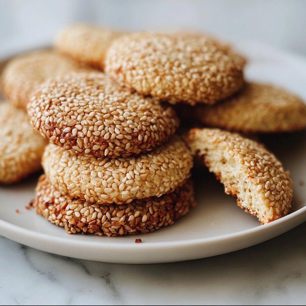 Sesame Tahini Cookies – A Unique Twist on Classic Cookies