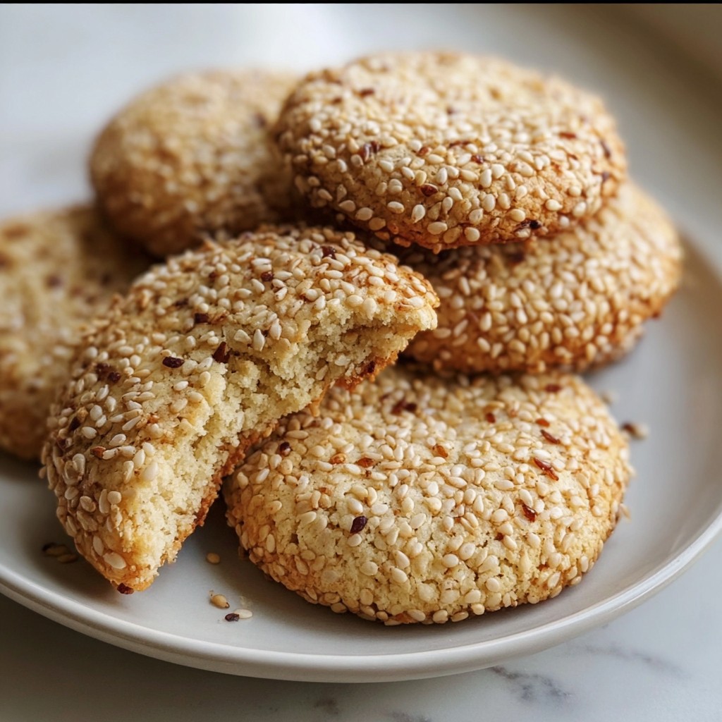 Sesame Tahini Cookies – A Unique Twist on Classic Cookies