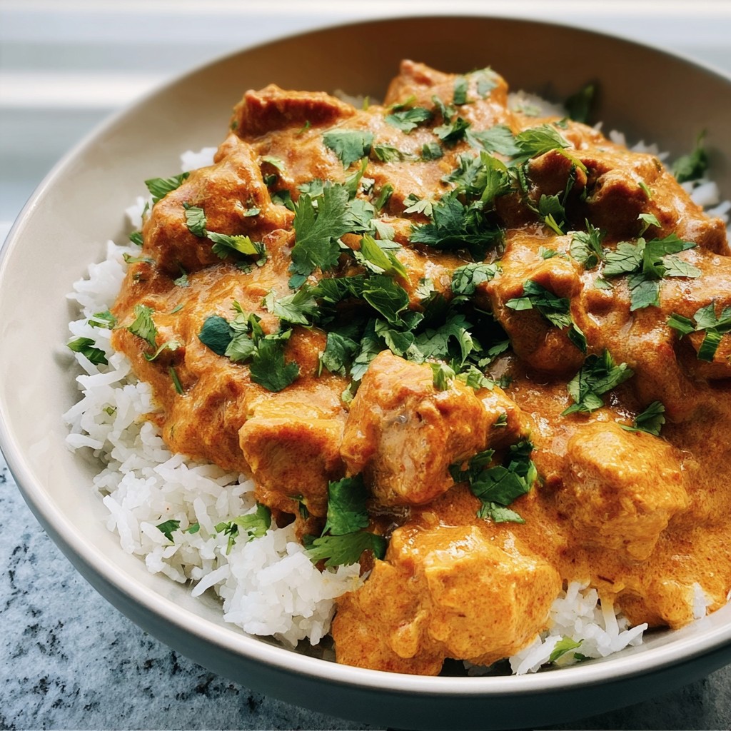 Slow Cooker Butter Chicken – Creamy & Full of Flavor