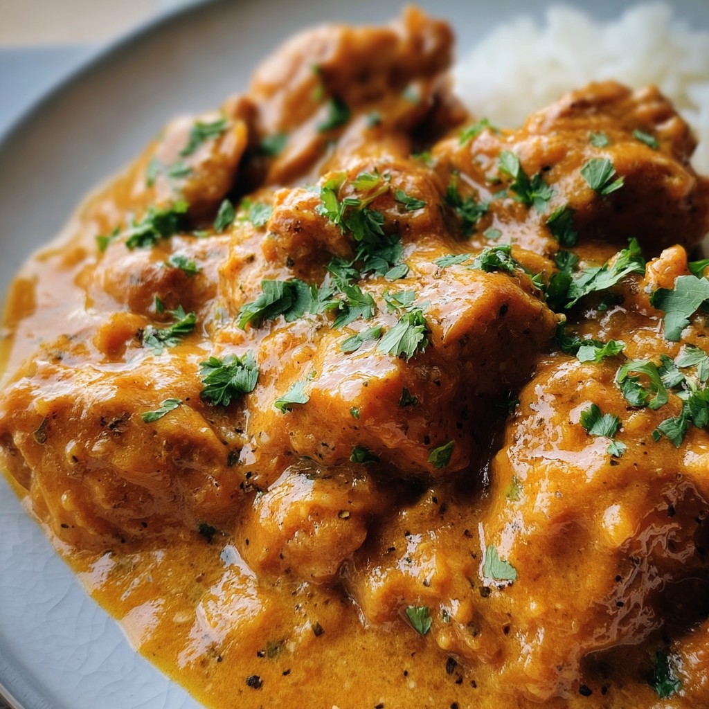 Slow Cooker Butter Chicken – Creamy & Full of Flavor