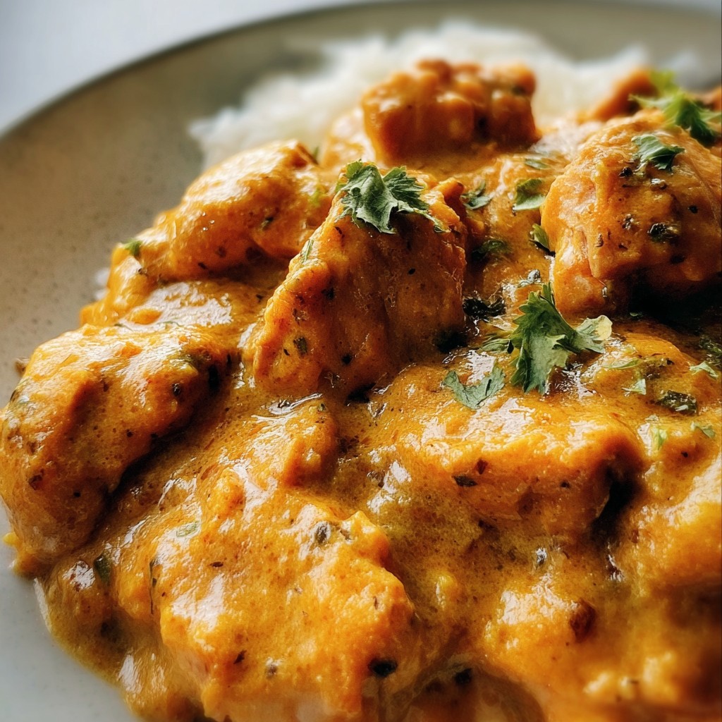 Slow Cooker Butter Chicken – Creamy & Full of Flavor