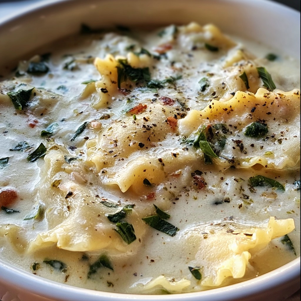 White Lasagna Soup – Creamy & Comforting